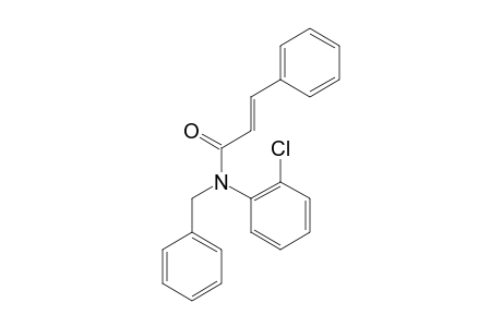 N-Benzyl-N-(2-chlorophenyl)-3-phenylacrylamide