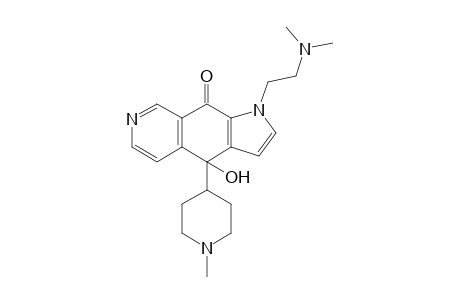 1-[2'-(N,N-Dimethylamino)ethyl]-4-hydroxy-4-(1"-methylpiperidin-4"-yl)-1H-pyrrolo[3,2-g]isoquinolin-9(4H)-one