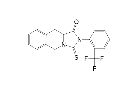 3-sulfanylidene-2-[2-(trifluoromethyl)phenyl]-10,10a-dihydro-5H-imidazo[1,5-b]isoquinolin-1-one