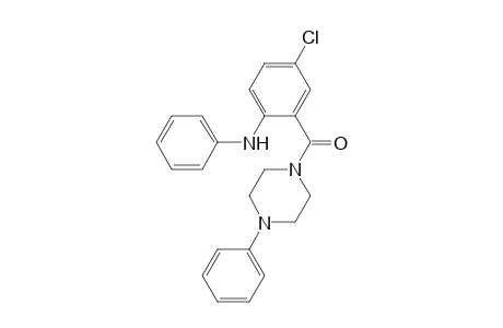 (2-anilino-5-chloro-phenyl)-(4-phenylpiperazin-1-yl)methanone