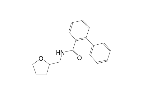 [1,1'-biphenyl]-2-carboxamide, N-[(tetrahydro-2-furanyl)methyl]-