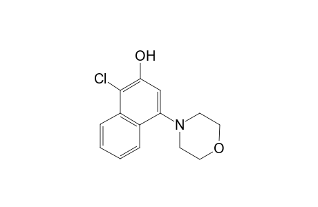 1-Chloro-4-(4-morpholinyl)-2-naphthol