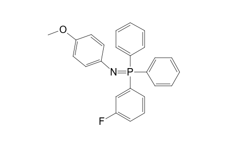 N-(PARA-METHOXYPHENYL)-IMINO-META-FLUOROPHENYLDIPHENYLPHOSPHORANE