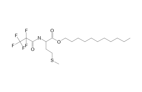 L-Methionine, N-pentafluoropropionyl-, undecyl ester