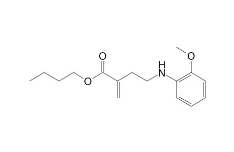 Butyl 4-((2-Methoxyphenyl)amino)-2-methylenebutanoate
