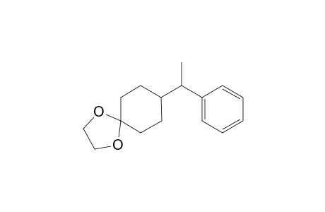 (rac)-4-(1-Phenylethyl)cyclo-1-hexanone Ethylene Ketal