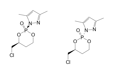 CIS/TRANS-2-(2,4-DIMETHYLPYRAZOL-1-YL)-2-OXO-4-CHLOROMETHYL-1,3,2-DIOXAPHOSPHORINANE