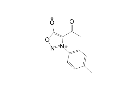 4-Acetyl-3-(p-methylphenyl)sydnone