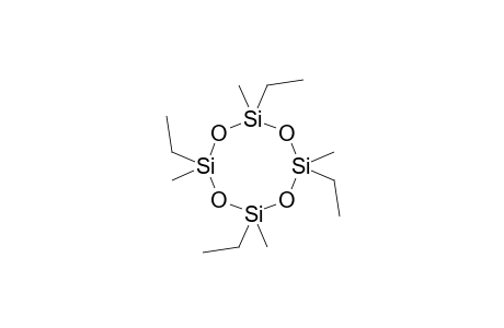 [C2H5(CH3)SIO]4;TETRAETHYL-TETRAMETHYLCYCLOTETRASILOXANE