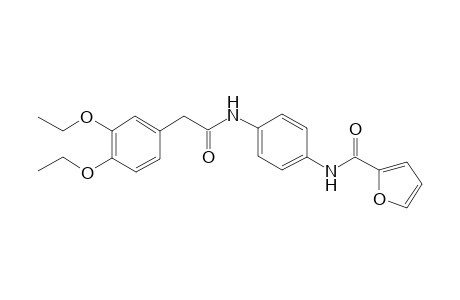 2-Furancarboxamide, N-[4-[[2-(3,4-diethoxyphenyl)acetyl]amino]phenyl]-