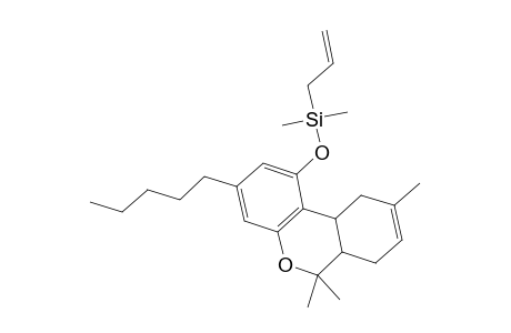 Allyl(dimethyl)[(6,6,9-trimethyl-3-pentyl-6a,7,10,10a-tetrahydro-6H-benzo[c]chromen-1-yl)oxy]silane