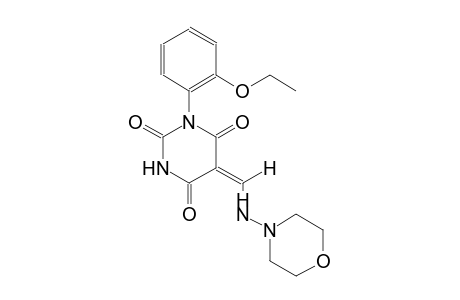 (5E)-1-(2-ethoxyphenyl)-5-[(4-morpholinylamino)methylene]-2,4,6(1H,3H,5H)-pyrimidinetrione