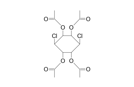 2,3,5,6-Tetra-O-acetyl-1,4-dichloro-1,4-dideoxy-chiro-inosit