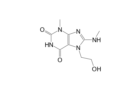 7-(2-hydroxyethyl)-3-methyl-8-(methylamino)-3,7-dihydro-1H-purine-2,6-dione