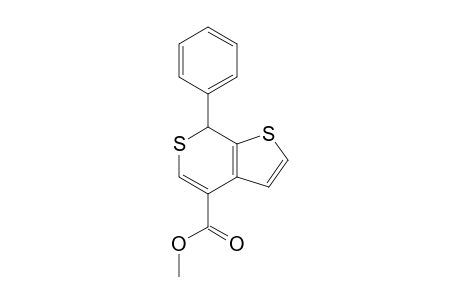 Methyl 7-phenyl-7H-thieno[2,3-c]thiopyran-4-carboxylate
