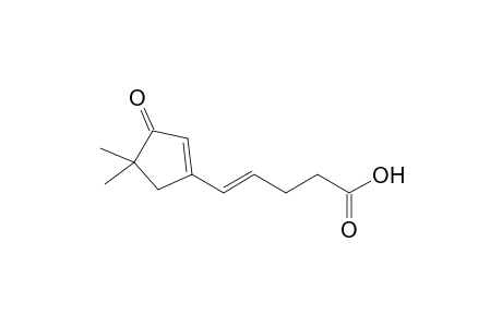 5-(4,4-Dimethyl-3-oxocyclopentene-1-yl)-4-pentenoic acid