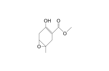 4-Carbomethoxy-3-hydroxy-6-methyl-7-oxa-bicyclo(4.1.0)hept-3-ene