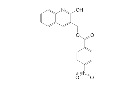 (2-hydroxy-3-quinolinyl)methyl 4-nitrobenzoate