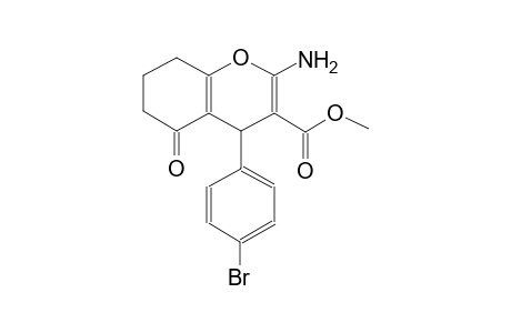methyl 2-amino-4-(4-bromophenyl)-5-oxo-5,6,7,8-tetrahydro-4H-chromene-3-carboxylate
