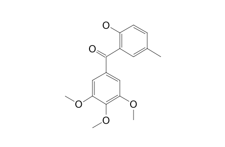 2'-HYDROXY-5'-METHYL-3,4,5-TRIMETHOXY-BENZOPHENONE