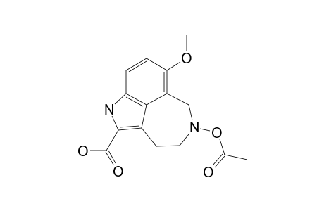 7-METHOXY-3,4,5,6-TETRAHYDRO-1H-AZEPINO-[5,4,3-CD]-INDOLE-2-CARBOXYLIC-ACID
