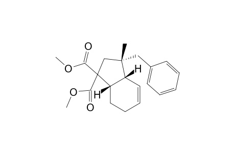 (3.alpha.,3a.beta.,7a.beta.)-2,3,3a,7,7a-Hexahydro-3-methyl-3-9phenylmethyl)-1H-indene-1,1-dicarboxylic acid - Dimethyl ester