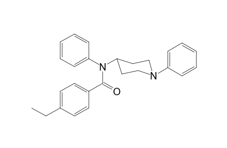 4-Ethyl-N-(1-phenylpiperidin-4-yl)-N-phenylbenzamide