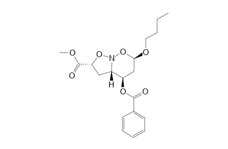 REL-(2-R,3A-S,4-R,6-R)-4-BENZOYLOXY-6-(BUTYLOXY)-HEXAHYDROISOXAZOLO-[2,3-B]-[1,2]-OXAZINE-2-CARBOXYLIC-ACID-METHYLESTER