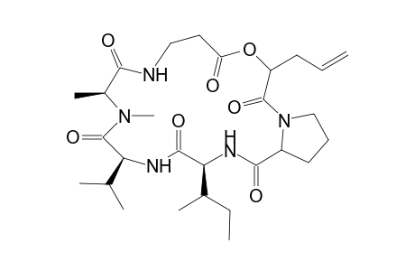 Desmethyl-destruxin A