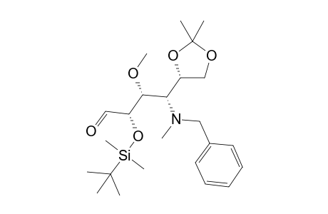 (2S,3R,4R,4'S)-4-(Benzylmethylamino)-2-(tert-butyldimethylsiloxy)-4-(2',2'-dimethyl-1,3-dioxolan-4'-yl)-3-methoxybutyraldehyde