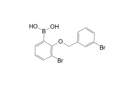 3-Bromo-2-[(3-bromobenzyl)oxy]phenylboronic acid