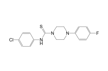 N-(4-chlorophenyl)-4-(4-fluorophenyl)-1-piperazinecarbothioamide