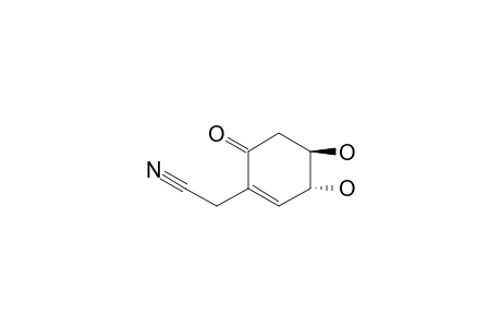 3-ALPHA,4-BETA-DIHYDROXY-6-OXO-1-CYClOHEXENE-1-ACETONITRILE