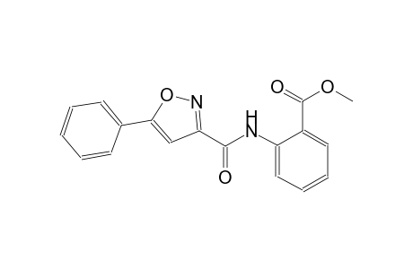 benzoic acid, 2-[[(5-phenyl-3-isoxazolyl)carbonyl]amino]-, methyl ester