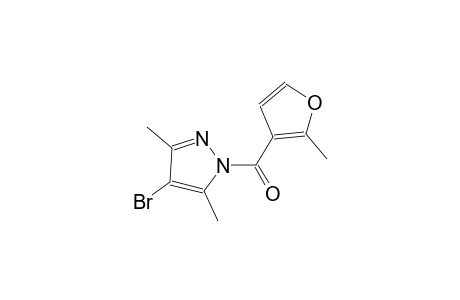 4-bromo-3,5-dimethyl-1-(2-methyl-3-furoyl)-1H-pyrazole