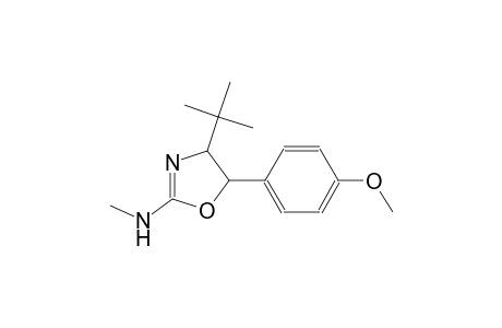 4-tert-butyl-5-(4-methoxyphenyl)-N-methyl-4,5-dihydro-1,3-oxazol-2-amine