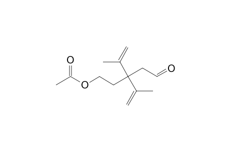 5-Acetoxy-3,3-diisopropenylvaleraldehyde