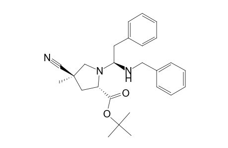 (2S,4R)-1-[(S)-1-Benzylamino-2-phenethyl]-2-tert-butoxycarbonyl-4-cyano-4-methylpyrrolidine