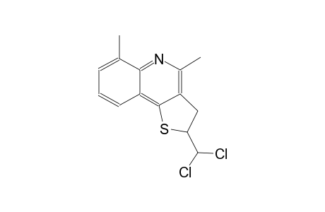 thieno[3,2-c]quinoline, 2-(dichloromethyl)-2,3-dihydro-4,6-dimethyl-