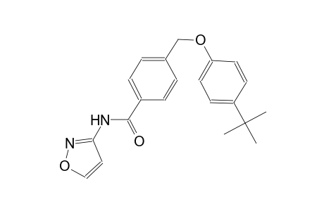4-[(4-tert-butylphenoxy)methyl]-N-(3-isoxazolyl)benzamide