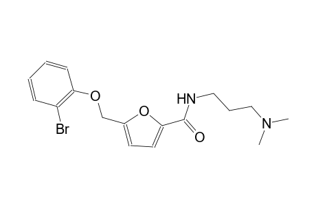 5-[(2-bromophenoxy)methyl]-N-[3-(dimethylamino)propyl]-2-furamide