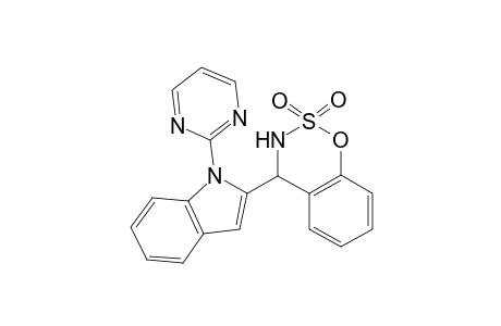 4-[1-(Pyrimidin-2-yl)-1H-indol-2-yl]-3,4-dihydrobenzo[e][1,2,3]oxathiazine 2,2-dioxide