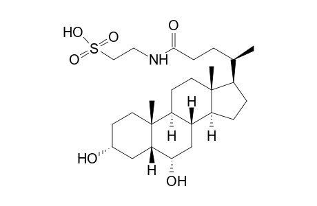 5β-Cholanic acid-3α,6α-diol N-(2-sulfoethyl)amide