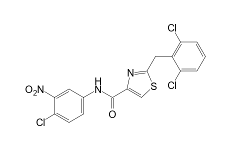 4'-chloro-2-(2,6-dichlorobenzyl)-3'-nitro-4-thiazolecarboxanilide
