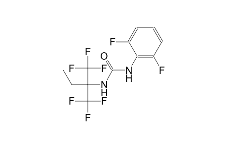 N-[1,1-bis(trifluoromethyl)propyl]-N'-(2,6-difluorophenyl)urea