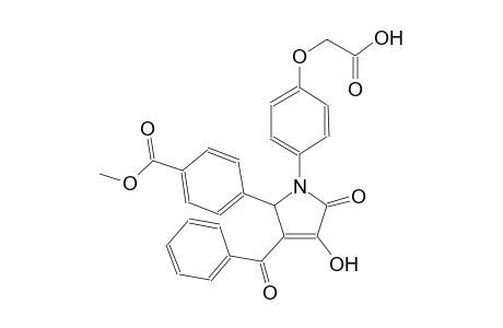 benzoic acid, 4-[3-benzoyl-1-[4-(carboxymethoxy)phenyl]-2,5-dihydro-4-hydroxy-5-oxo-1H-pyrrol-2-yl]-, methyl ester