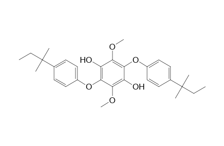 1,4-Benzenediol, 2,5-bis[4-(1,1-dimethylpropyl)phenoxy]-3,6-dimethoxy-