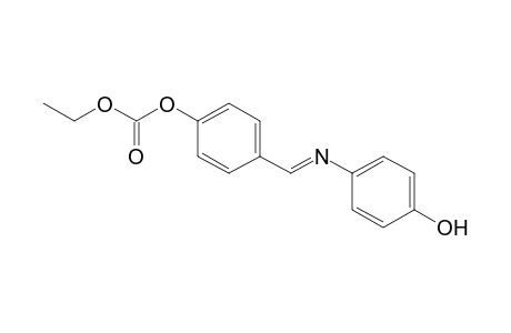 Carbonic acid, ethyl 4-[[(4-hydroxyphenyl)imino]methyl]phenyl ester