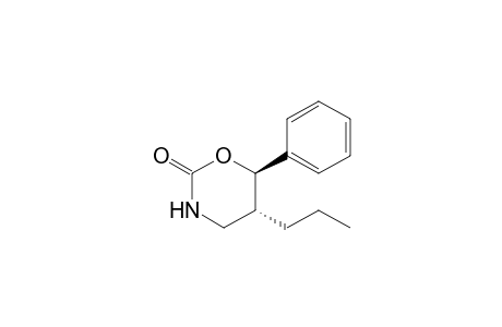 (5R,6R)-6-Phenyl-5-propyl-1,3-oxazinan-2-one