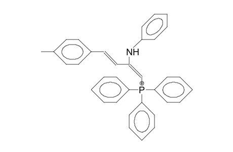 2-Anilino-4-(4-tolyl)-buta-1,3-dienyl-(triphenyl)-phosphonium cation